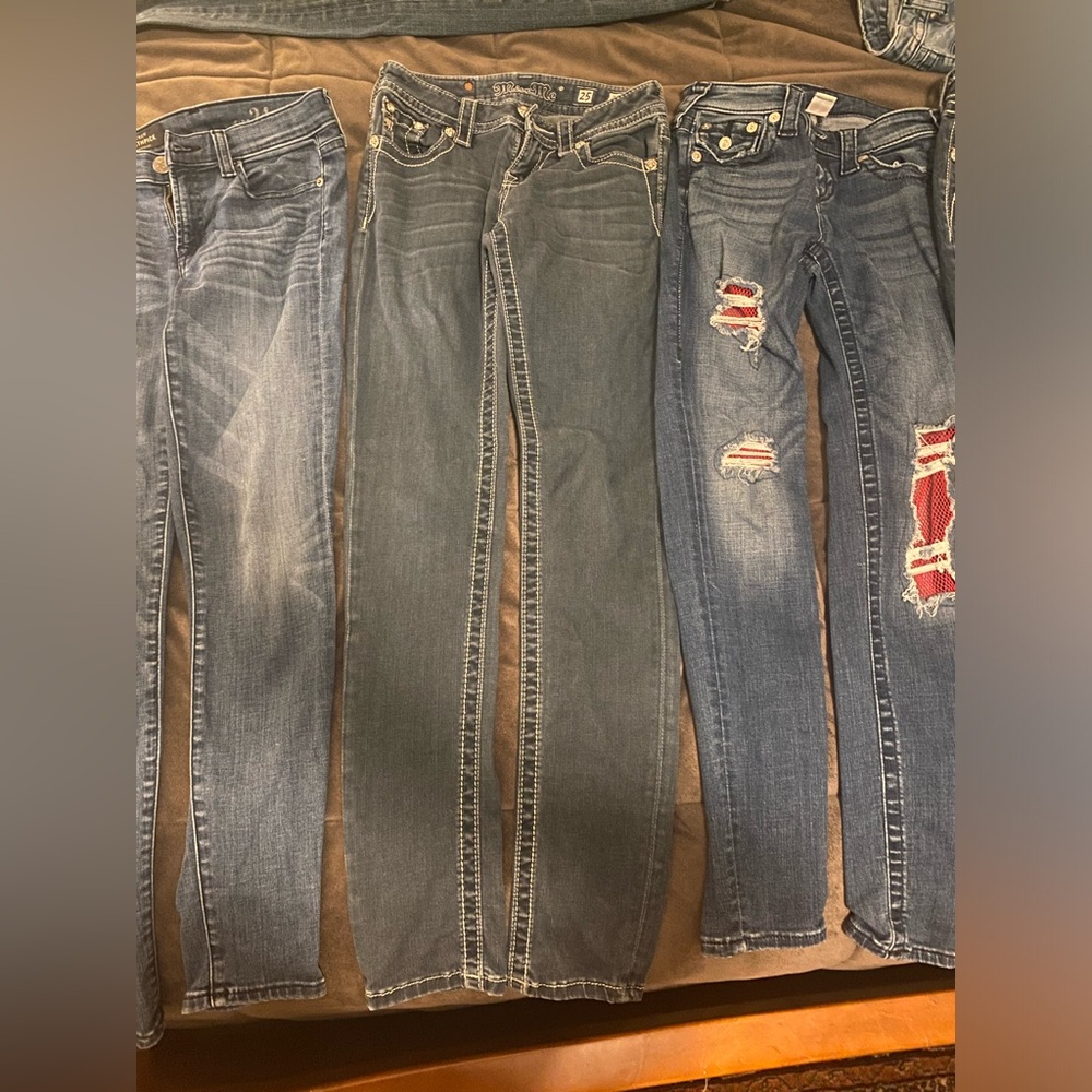 Miss Me Skinny jeans size 25